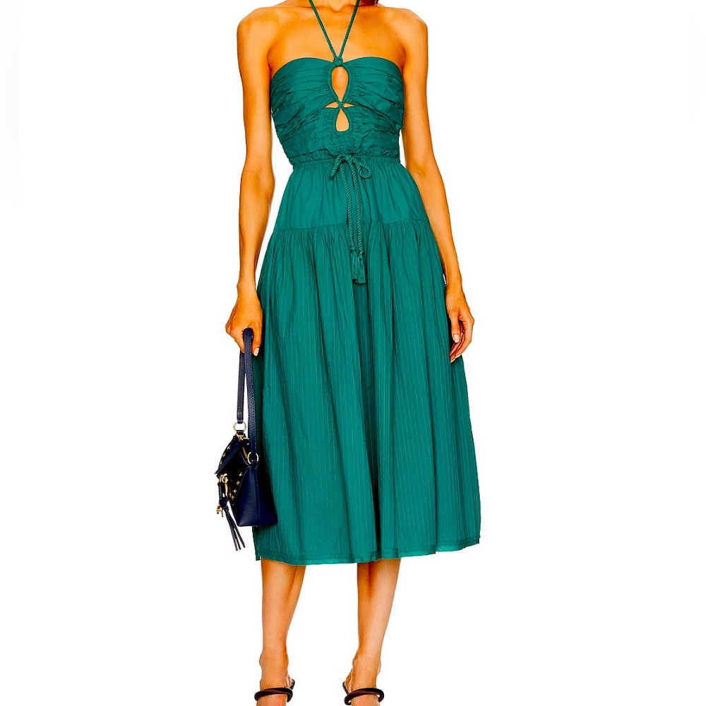 Ulla Johnson Emmaline dress in verdigris size 4